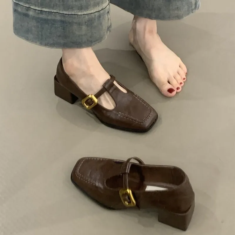 Womens Heels - Zapatos Mary Jane de mujer con