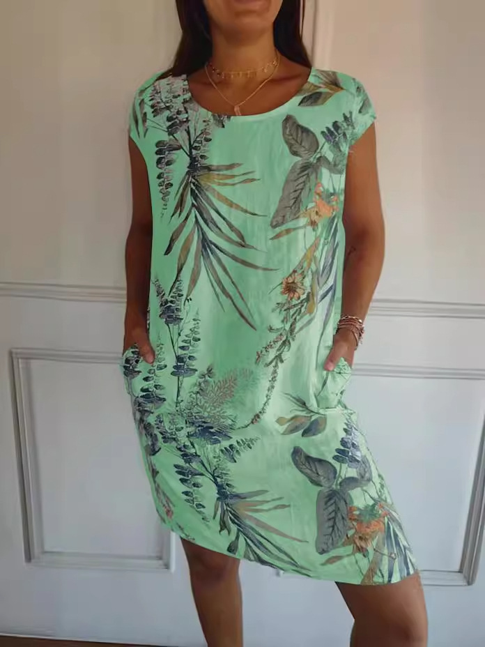 Midi Dress - Vestido de verano para mujer, de
