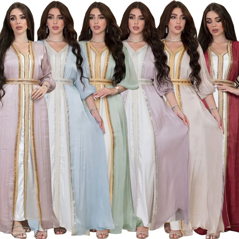 Formal Dress - Vestido de lentejuelas color lavanda con