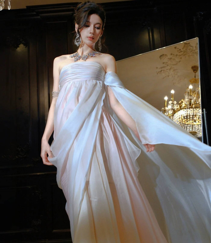 Vestido de noche sin tirantes  - Formal Dress reseña y precio