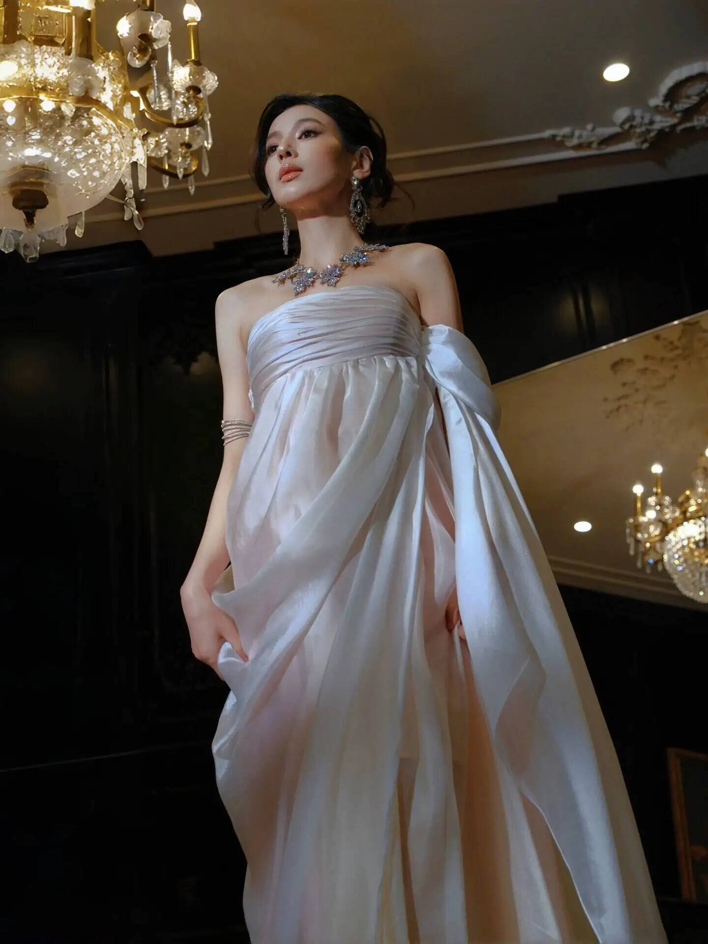 Vestido de noche sin tirantes  - Formal Dress reseña y precio