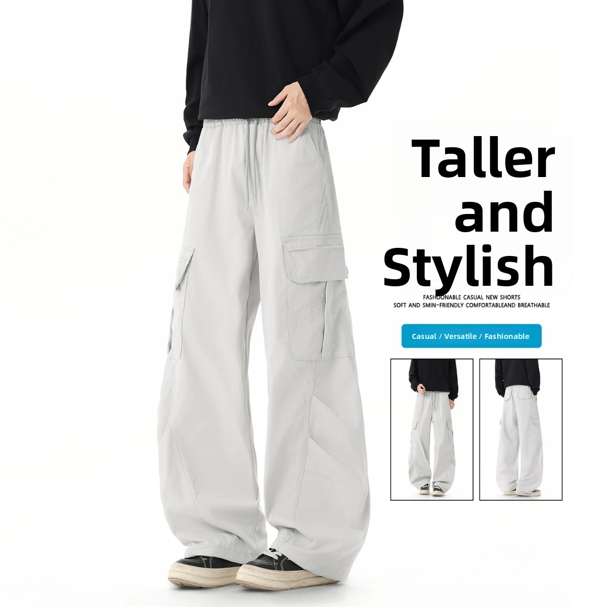 Pantalones Deportivos Modernos - Tailored Trouser Wide reseña y precio
