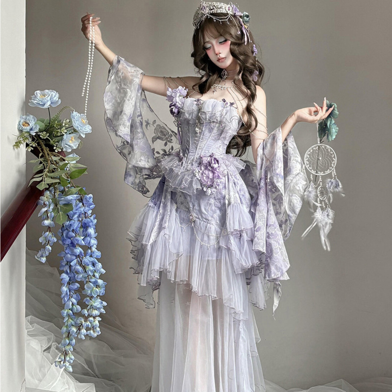 Vestido Lolita Violet Poetry F - Formal Dress reseña y precio